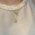 N°30 plate diamond necklace